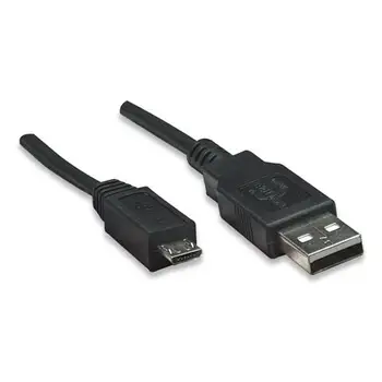 

ICOC MUSB-A-018-cable USB 2.0 A male/Micro B male 1,8 m Black