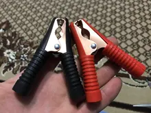 Hot Car Alligator Clips Battery Clamps Crocodile Clip 100A Red+Black