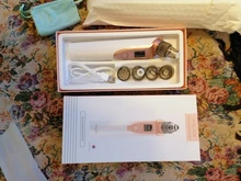 Limpiador de Poros 5 en 1, ANLAN Aspirador de Puntos Negros en la Cara Nariz, 2 Modos de Cuidado de Piel, 5 Niveles de Succión, USB Recargable, Pantalla LED, 5 Sondas Reemplazable para Espinillas/Acné