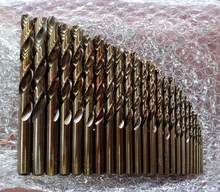 Broca giratoria de mango recto de cobalto, alta calidad, hss-co M35, Accesorios de herramientas eléctricas para perforación de Metal y acero inoxidable