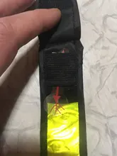 Correa reflectora de luz LED, colgante de correa reflectante de seguridad deportiva, suministros para exteriores, colgante reflectante