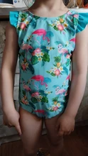 Traje de baño de 2 a 12 años para niñas pequeñas, novedad del 2021 en bañadores para niñas pequeñas, ropa de baño para niñas con dibujo de flamenco, wear-ST246 de playa para niños de una pieza