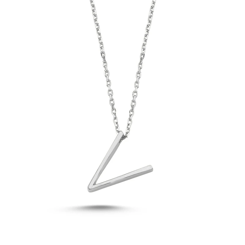 

Silver 925 Set-V-Letter Ghost Pendant