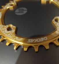Crankset MTB Mountain-Bicycle Crown Oval 32T Narrow Wide-Chainring 104 Bcd Single-Tooth-Plate-Parts