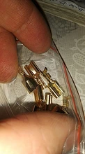 100pcs H62 Brass Tinned 6.3mm 4.8mm Automotive Connector Female Male Terminals  E6.3B