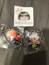 Genshin-llavero con Base acrílica de 11 estilos, Base para llavero, regalo para seguidores, Genshin Impact Zhongli Diluc Venti Paimon