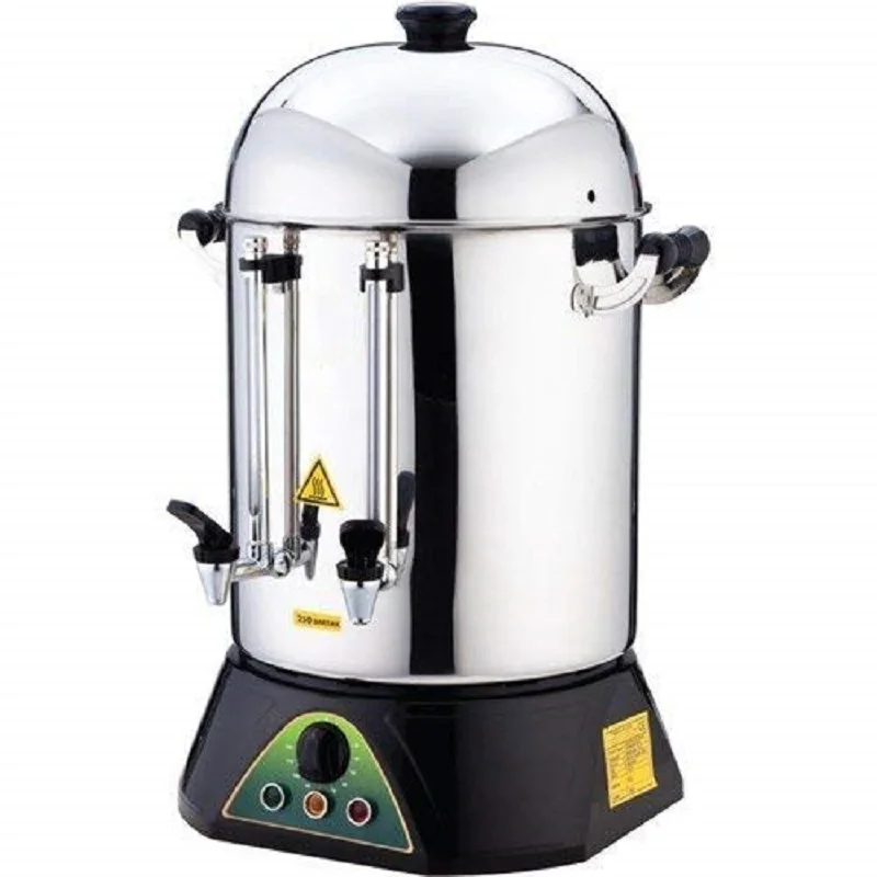 

TEMP CONTROL - 250 CUP CAPACITY- Commercial Electric Hot Water Turkish Tea / Coffee Maker Brewer Brewing Machine Urn Percolator