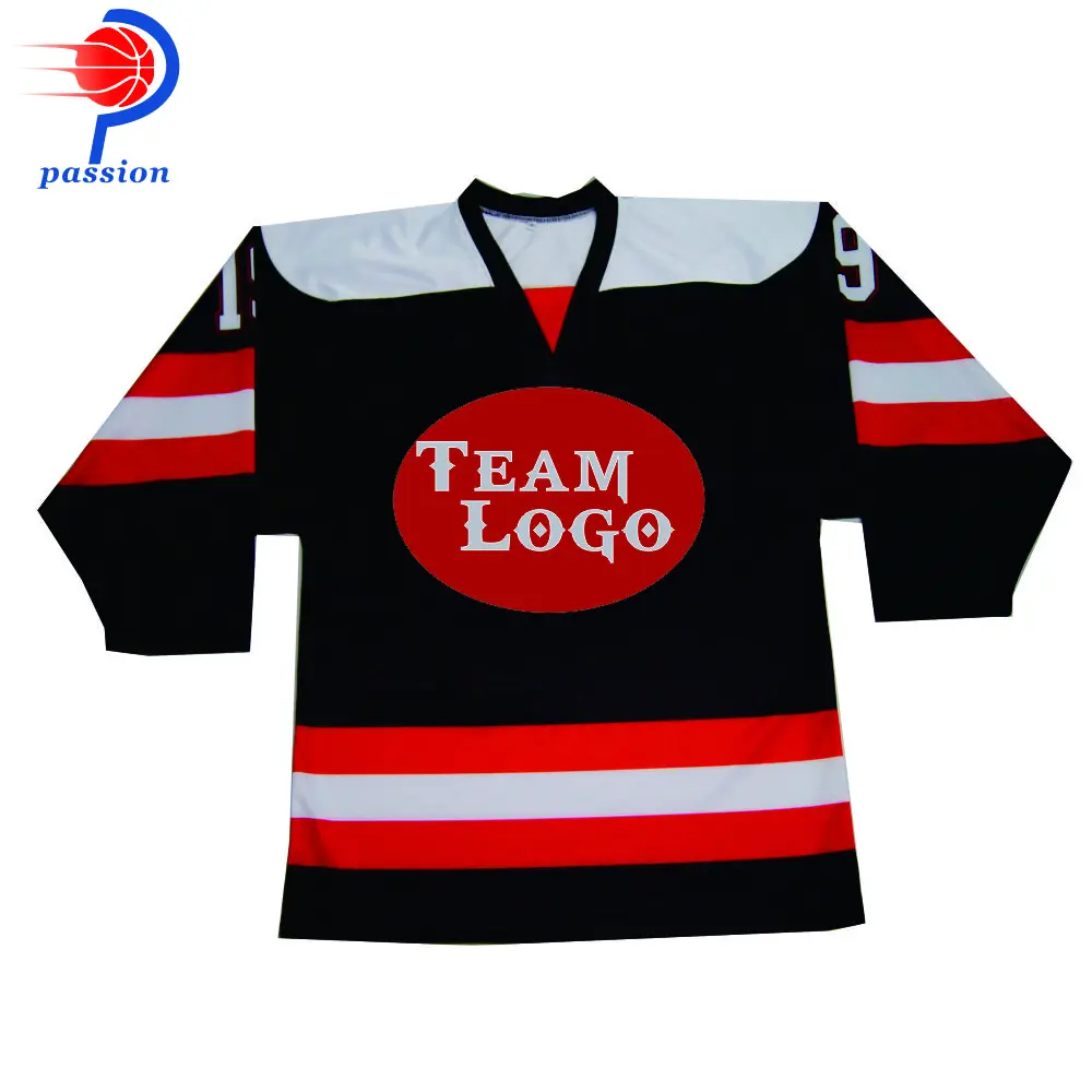 

5 pcs $35 Each Factory Wholesale Price OEM Brand Hockey Jerseys With Custom Sublimation Printing Design
