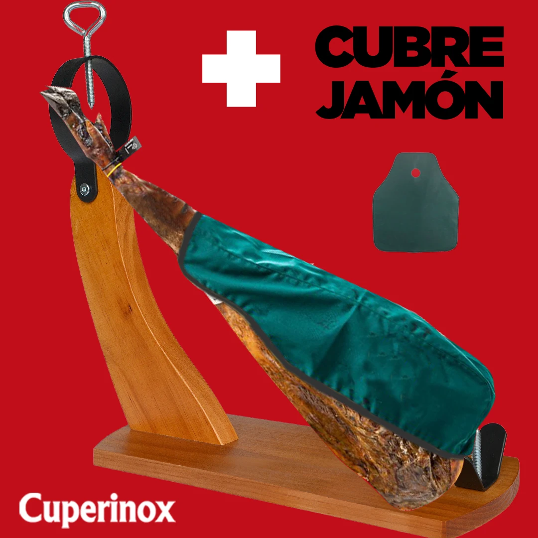 CUPERINOX set cutting jamon iberico, slicing professional type gondola, set  slicing knife stainless steel blade 250mm, universal holster covers ham  slicing and Holder, 3 pieces - AliExpress