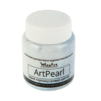 

Paint artpearl, holographic/Silver 80 ml Wizzart