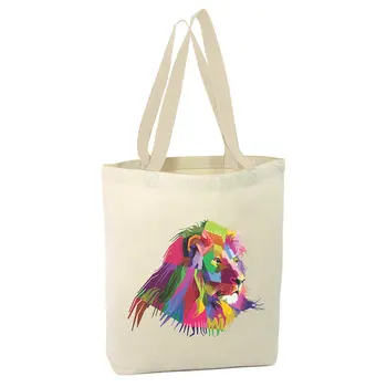 

Angemiel Bag Colorful Lion Shopping Beach Tote Bag