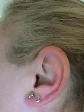 Modian nuevo 2021 sólida plata 925 rosa dorado Luna, pendientes para las mujeres de moda pequeños exquisita joyería Bijoux