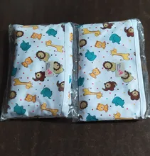 [Littles & Bloomz]-alfombrilla de pañales de viaje compacta y lavable portátil para bebé, para cambiar pañales suelo impermeable