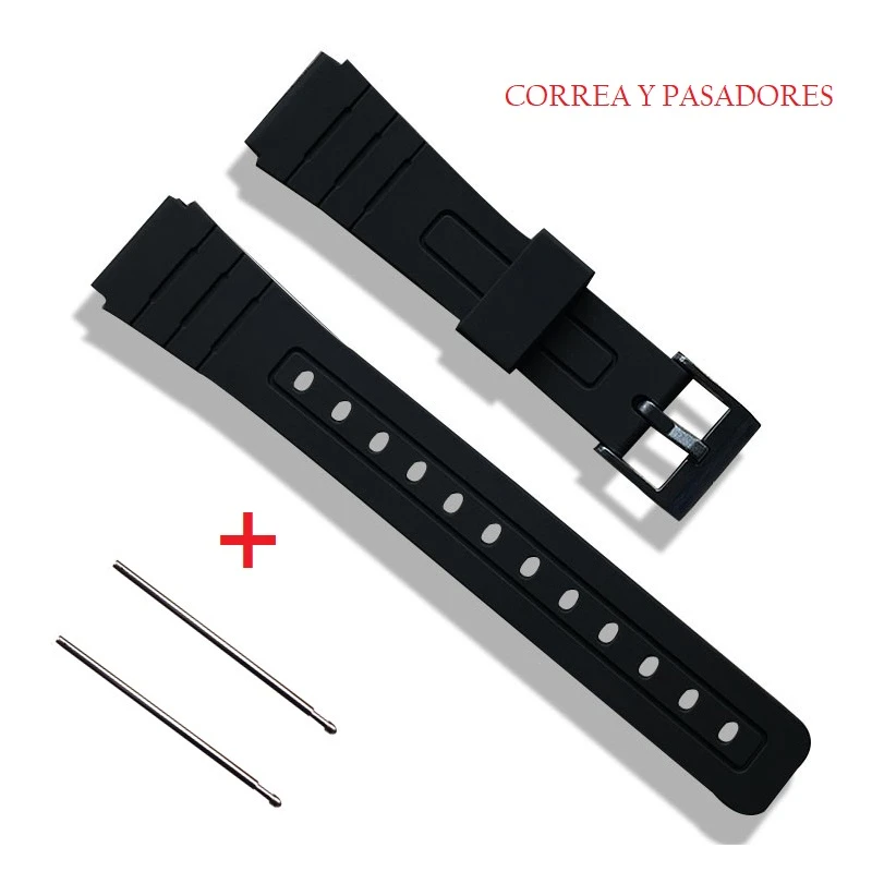strap for Casio watch F 91 F 105W 1ASV, 91W 3W, F 105W 1AV 18mm Pins|Watchbands| - AliExpress