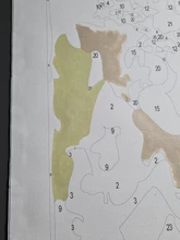 CHENISTORY-pintura abstracta por números de bailarinas para adultos, Kits de arte para adultos, regalo artesanal, decoraciones de arte para el hogar, 3 piezas