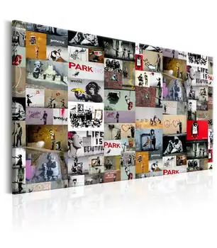 

Picture-Art of Collage: Banksy