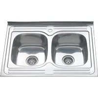 

Washing 8060 s Melana 0,6/180 2nd bowl overhead rectangular with siphon (086 Ta * 8)