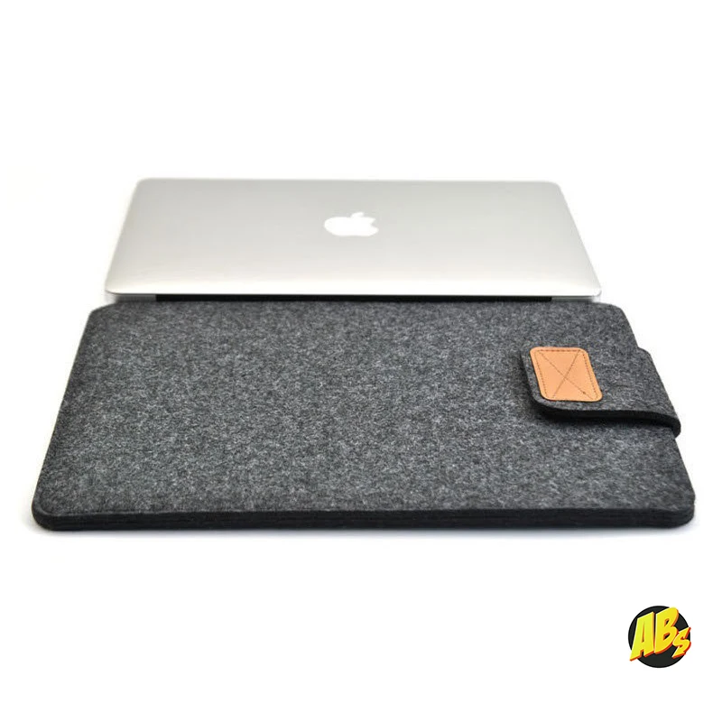 Чехол для MacBook Pro / Air 13 фетровый на липучке прочный кейс макбук сумка мака Macbook retina