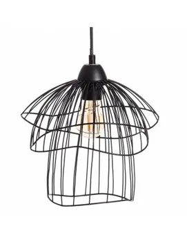 

CEILING LAMP BLACK METAL LIGHTING 25X25X25 CM