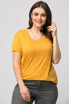 

Sans Textile Women 'S Viscose V Collar Blouse 65 N15454