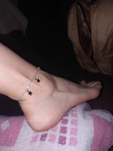 Vienkim-tobillera con colgante de estrella para mujer, cadena para pie, colgante de pulsera para pierna, Yoga, playa, regalo de joyería