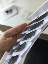 SEXYSHEEP-pestañas postizas 3D, 5/8/10 pares, naturales, voluminosas, maquillaje