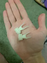 Pet-Supplies Food-Holder Birds Parrots Feeding-On-Cage Plastic Fruit-Fork 2pcs