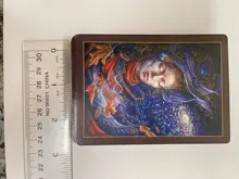 Las cartas del Tarot cubierta juegos inglés versión Tarot tarjeta el espíritu Animal Oracle juego de mesa para fiesta de la Familia Diversión jugando juegos