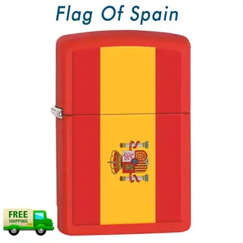 

Lighter 'Z-Original' Flag of Spain in case for gift. To feel SPANISH SPANISH FREE SHIPPING