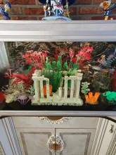 Aquarium Decorative Grass-Plant Fish-Tank Simulation PVC Environmental-Protection-Materials