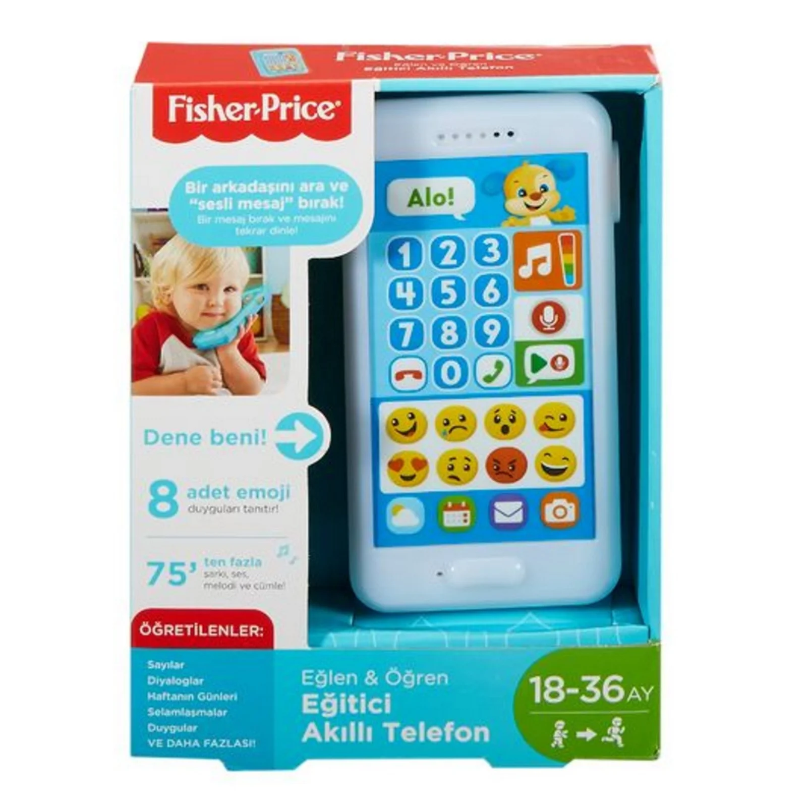 

ebebek Fisher Price Laugh&Learn Smart Phone Turkish