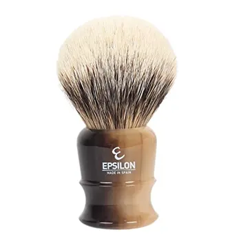 

Badger razor brush tip silver Epsilon horn 55/26m