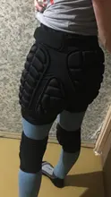 WOSAWE deportes al aire libre de Esquí Skate Snowboard protección Protector de esquí La rodilla almohadillas de patinaje Protector acolchado cadera pantalones cortos