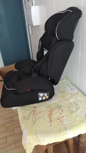 Silla de coche Travel 1/2/3, de 9 a 36 kg, con cinturón de seguridad, silla económica, acolchada y muy fácil de instalar