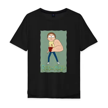 

Men's T-shirt cotton oversize Morty Smith