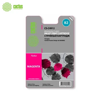 

Cartridge inkjet cactus cs-c4912 No. 82 magenta (72 ml) for HP DJ 500/800C