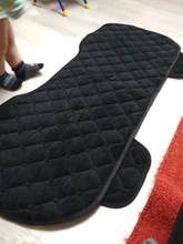 Short Seat-Cushion Plush-Chair Non-Slip Winter Rear/full-Set Mat Pad