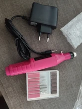 Juego de taladro eléctrico para uñas, pluma para manicura, fresas de cerámica, lijadora de uñas eléctrica, Kit de manicura y pedicura, 1 Set