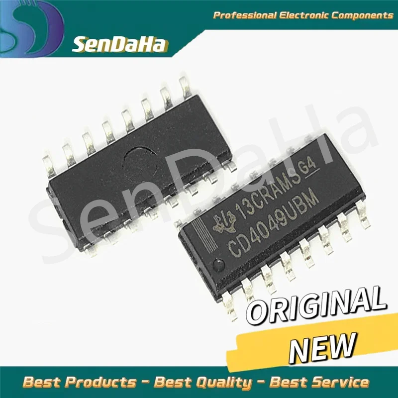 

CD4049UBM CD4049 SOP16 IC новый оригинальный 1 шт./лот Бесплатная доставка