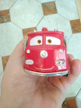 Disney Pixar Cars 3-Rayo McQueen Mater Pision Cup Mater 1:55, juguete de coche de aleación de Metal fundido a presión, regalo de cumpleaños para niños