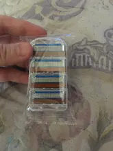 4 unids/lote cuchillas de afeitar 5 capa de hojas de afeitar para Gilettee de energía de fusión de afeitar cuchillas Gillette Proglide máquina