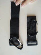 2 uds. De ganchos de plástico para cochecito de bebé, gancho de plástico para carrito de bebé, oso, palo mágico de 35kg, colgador para silla de paseo