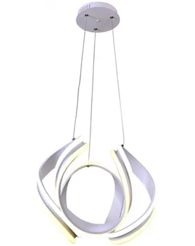 

Ceiling lamp. PENDANT LED LIGHT. METAL ACRYLIC. WHITE COLOR. Ref. 9306/S
