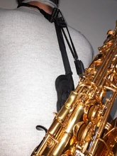 Share Rain, saxofón de alta calidad, dos correas de hombro, alto tenor, correas para saxofón, doble correa de hombro