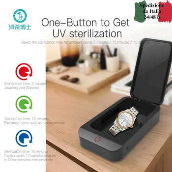 

Box sterilizzatore UV 2W in ABS led indicatore con 3 minutaggi