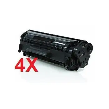 

Compatible Pack 4 x HP Q2612A Remanufactured