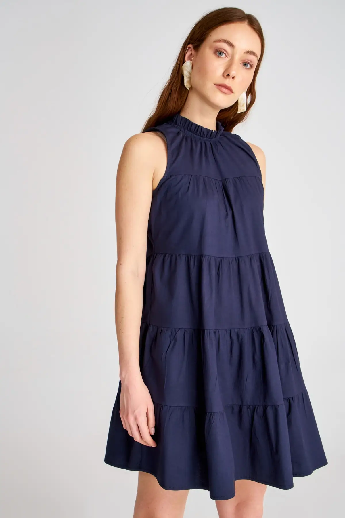 

Trendyol Poplin Wide Cut Dress TWOSS20EL2302
