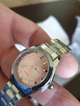 CHRONOS-Relojes de lujo para mujer, pulsera de mano femenina de acero inoxidable con diamantes de imitación, reloj de negocios con movimiento de cuarzo japonés, correa de 200mm, resistente al agua