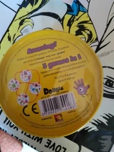 SPOT IT-Juego de cartas con caja de Metal, Enjoy It para reuniones familiares, Zoo, doble HP, rojo clásico, MLG💥2020 de alta calidad