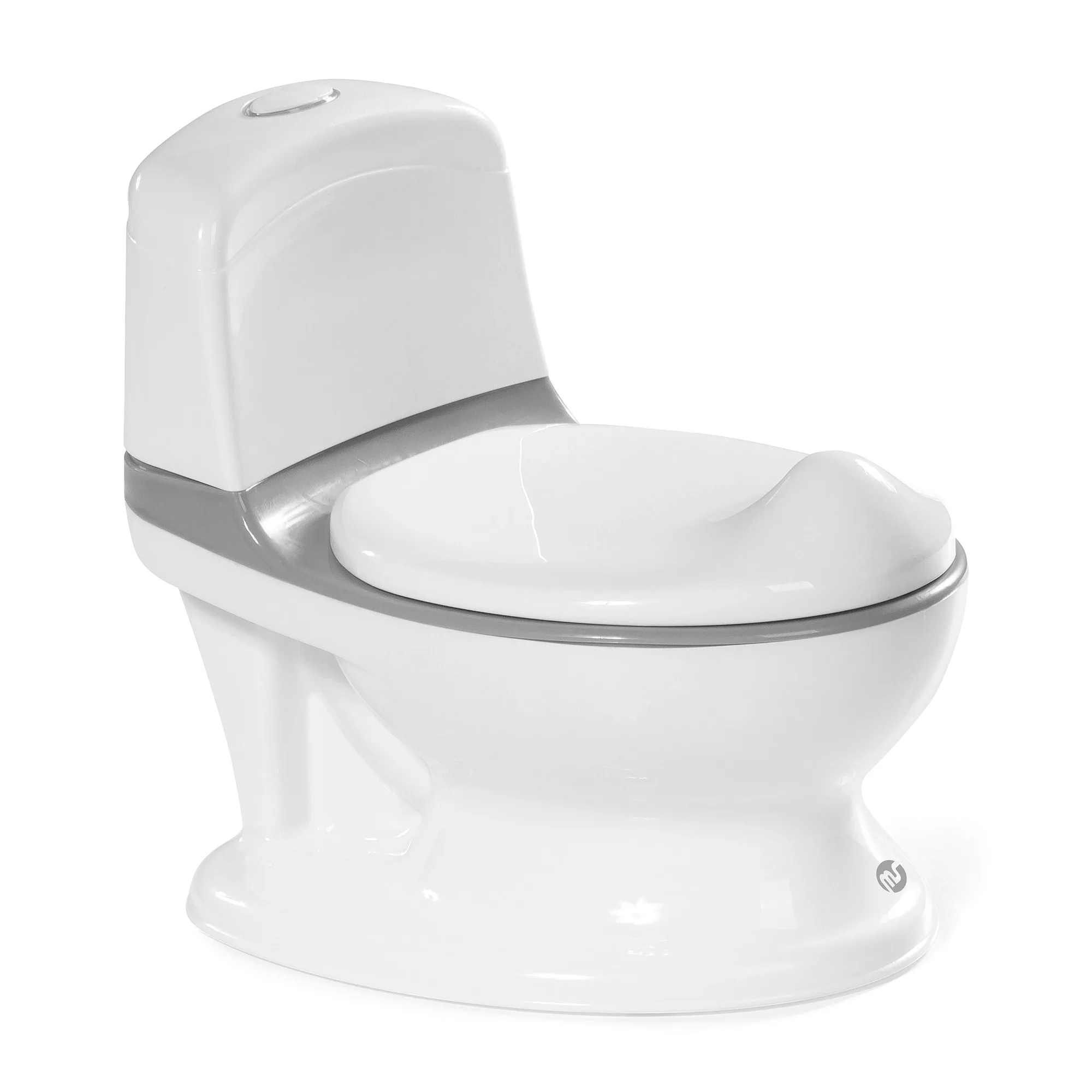 MS-  Orinal Infantil Potty -  Ayuda para ir al baño para bebé ,Sonido que simula la cadena - Con Base Antideslizante.